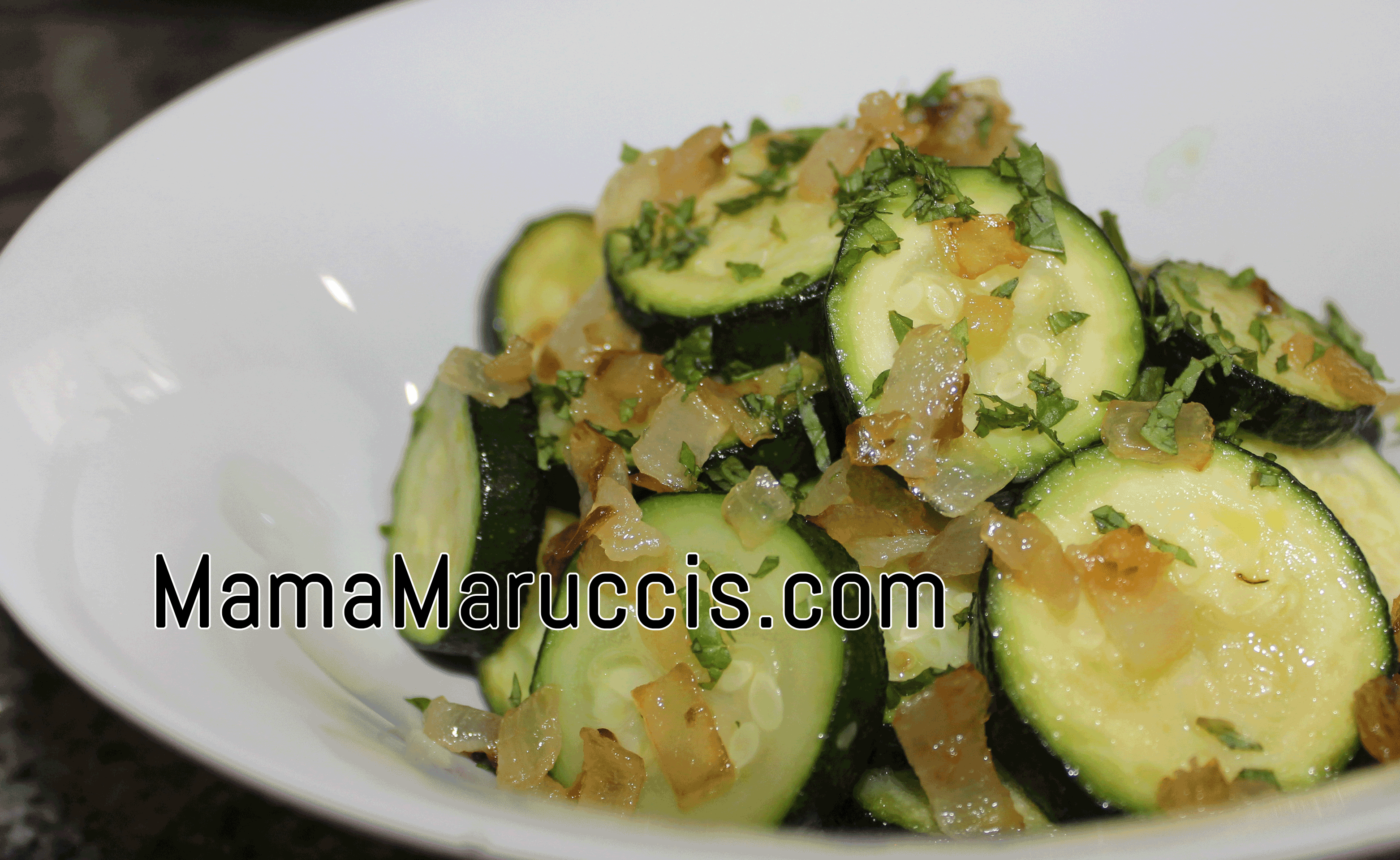 Summer Zucchini with Mint